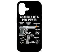 Anatomy of a Pew Pewer - Pistolet Amusant 9 mm pour tireurs de Sport Coque pour iPhone 17