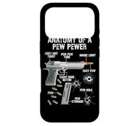 Anatomy of a Pew Pewer - Pistolet Amusant 9 mm pour tireurs de Sport Coque pour iPhone 17 Pro