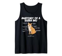 Anatomy Of A Shiba Inu Débardeur