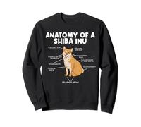 Anatomy Of A Shiba Inu Sweatshirt