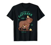 Anatomy of Capybara Fan Club Amusant et mignon T-Shirt