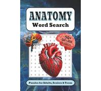 Anatomy Word Search Puzzle Book: Word Searches with Easy to Read Print about Anatomy, Physiology, The Human Body and more | 6x9 inches, 110 pages | ... Gift for Vacations, Holidays, and Free Times