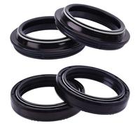 ANATUM Joint à Huile de Fourche Avant pour K-awasaki ZZR1100 ZX C1-C2-C3-D1 ZZR 1100 ZRX1200R ZRX1200 ZRX 1200 04-05 43x55x9.5/10.5 Joint d'huile de Fourche Avant 43 55 Couvercle Anti-poussière