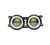 ANATUM Phare antibrouillard Automobile pour C-itroen Berlingo B9 2012 2013 2014 2015 2 X Angel Eyes Voiture Style Pare-Chocs Avant LED antibrouillard avec lentille