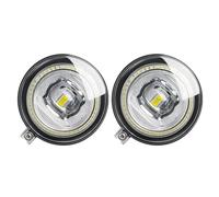 ANATUM Phare antibrouillard Automobile pour D-odge Challenger 2011 2012 et 2013-2014 SRT8 modèle 2X30W LED Angel Eye antibrouillard DRL Voiture Avant Brouillard Feux de Jour