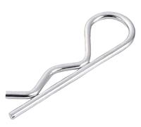 Anawakia 20pcs Goupilles à ressort de type B Acier au carbone galvanisé,Clips à ressort avec broches de fixation zinguées (2*40mm)