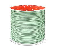 Anawakia Cordon en nylon - 100 m x 0,8 mm - Fil en nylon à tricoter à la main pour bracelet, collier - Pour fabrication de bijoux - Vert clair