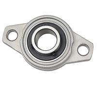 Anawakia Lot de 2 paliers auto-alignants en alliage de zinc - Roulement à bride auto-alignant - Boîtier en alliage de zinc - Bride losange - Diamètre intérieur : 30 mm