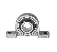 Anawakia Lot de 2 roulements de boîtier, palier à bride, palier de boîtier, axe de machine, unité de charge, roulement à billes en alliage de zinc (diamètre intérieur 10 mm, 2 pièces)