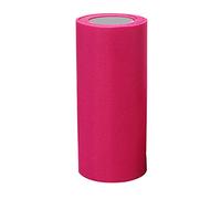 Anawakia Rouleau de Tulle - Bande de Tulle, Tissu de Tulle pour Décoration de Table, Bande de Tulle pour Décoration de Mariage, Filet de Tulle pour Vêtements, Décoration de Mariage, Fête (Rose Rouge)