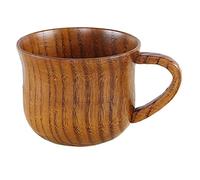 Anawakia Tasse à café en bois naturel - Tasse à café et à thé en bois (170 ml)