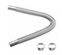 Anawakia Tuyau D'échappement De Réchauffeur d'air De Voiture, Accessoires de chauffage Tuyau d'échappement,Tuyau Flexible d'acier Inoxydable De Utilisé pour Gaz, Diesel (200cm)