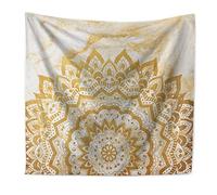 ANAZOZ Tapisserie Murale Vintage Mandala Or Tenture Murale Decoration 200X150CM-Style E Toile Imprimé Mode