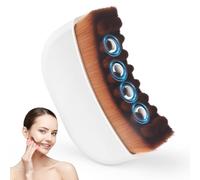Anbabata Brosse magnétique pour contour lymphatique du visage pour sculpter la mâchoire, masseur facial magnétique 3000 gauss, brosse Gua Sha pour sculpter, anti-gonflement, levage et brillance