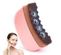 Anbabata Brosse magnétique pour contour lymphatique du visage pour sculpter la mâchoire, masseur facial magnétique 3000 gauss, brosse Gua Sha pour sculpter, anti-gonflement, levage et brillance