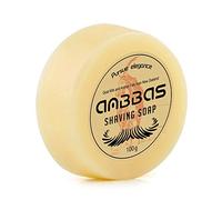Anbbas Savon de Rasage,Lait de Chèvre de Nouvelle-Zélande, 100 g,pour Brosse à Barbe d l’homme.C'est Bon choix Accessoires de Rasage.