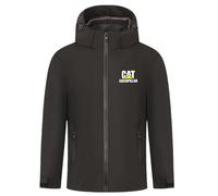 ANBCUOT Imperméable de Montagne Ca.ter-pillar, Pluie Manteau Automne Hiver Veste(Black,M)