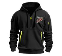 ANBCUOT Temps Libre Sport Fitness Outdoor Fo.GH.at Live, Sweat Homme à Capuche, Pull à Capuche à Manches Longues, pour Printemps et Automne Hiver(Multicolor,XL)