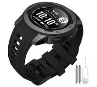 ANBEST Bracelet Compatible avec Garmin Instinct 2S Bracelet, Bracelet de Rechange Sport en Silicone Adapté pour Instinct 2S Solar Smart Watch