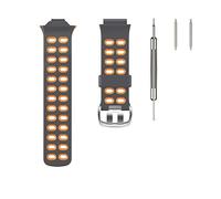 ANBEST Bracelet de rechange en silicone souple compatible avec bracelet Garmin Forerunner 310XT pour femme homme, Silicone