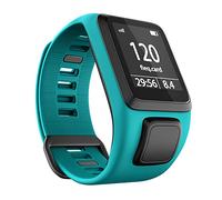 ANBEST Bracelet en TPU Compatible avec Tomtom Runner 3/Spark 3/Runner 2/Adventurer 2 Bracelet, Bande Confortable Adapté au Tomtom Runner 2 Music/Spark 3 Cardio Montre Intelligente, Bleu Roche