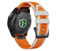 ANBEST Bracelet pour Garmin Fenix 6 Pro/7 Pro/5, 22 mm Quick Fit Bracelet de Remplacement en Silicone pour Forerunner 945/965/955/Epix Gen 2/Instinct 2/Approach S62/S60