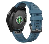 ANBEST Bracelet pour Garmin Fenix 6X Pro/Fenix 7X Pro/Fenix 5X/6X/7X, 26 mm Quick Fit bracelet de Remplacement en Silicone pour Garmin Enduro 2/Epix Pro 51 mm/Descent MK3i/MK2/MK1