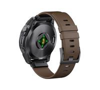 ANBEST Bracelet pour Garmin Fenix 7X/7X Pro/6X/6X Pro/8 51mm, 26mm Quick Fit Leather Watchband Compatible avec Instinct 2X/Enduro/2/3/Epix Pro 51mm/Fenix 5X/5X Plus/Tactix 7/Descent MK2/D2 Delta PX