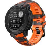 ANBEST Bracelet pour Garmin Instinct 2X Solar Bracelet, Bracelets de Remplacement en Silicone Souple pour Garmin Instinct 2X Tactical Band