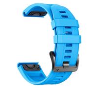 ANBEST Compatible avec Fenix 6X Pro/Fenix 5X/Fenix 7X Bracelet, Quickfit 26mm Sport Bracelet en Silicone de Remplacement pour Fenix 6X/Enduro 2/Fenix 5X Plus/Fenix 3HR/Descent MK2/Descent MK1 Banda