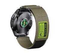 ANBEST Compatible avec Garmin Fenix 6X Pro Bracelet pour Fenix 8 51mm/7X/7X PRO/6X/5X/3 HR Bracelet,Remplacement Quickfit 26mm Nylon Tactix Delta Bracelets pour Epix Pro 51mm /Enduro2/D2 Charlie