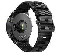 ANBEST Compatible avec le brassard Garmin Forerunner 255/265/Venu 2/3, bracelets de sport de remplacement en nylon de 22 mm pour le brassard Garmin Vivoactive 4/Active/Legacy Bracelet
