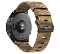 ANBEST Compatible avec le brassard Garmin Forerunner 255/265/Venu 2/3, bracelets de sport de remplacement en nylon de 22 mm pour le brassard Garmin Vivoactive 4/Active/Legacy Bracelet