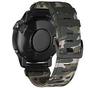ANBEST Nylon Bande Compatible avec Fenix 6/Fenix 7/Fenix 5 Bracelet, Bracelet à Dégagement Rapide avec Boucle à vis pour Fenix 6 Pro/Forerunner 955/Forerunner 945/Forerunner 935 pour Femmes et Hommes