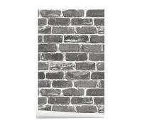 ANBILILA Rocher Auto-adhésif Papier Peint, 44,5x500CM Pierre de Brique Auto-adhésive Papier Peint en Vinyle étanche décoration Murale pour Murs Décoratifs