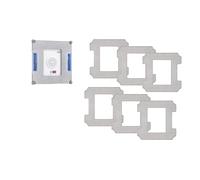 ANBOO 6PCS serpillère rechange Compatible avec Ecovacs Winbot W1 / W1 Pro / W2 / W2 Omni, Réutilisables et lavables en microfibre, Microfibre Lingette Robot Lave Vitre