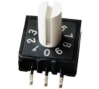 ANBOO Commutateur RM3HAF-10R-V-T/R 0-9/10, Interrupteur d'encodeur Rotatif avec Poignée 3: 3 pour Lunii Ma Fabrique à Histoires, Les équipements Audio/Vidéo, Les Contrôleurs de Jeu
