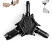 ANBOO Ébavureur Multicouche Et Redresseur Multicouche Ø16-Ø20-Ø25mm, Outil Multifonctionnel Pour Tuyaux Multicouches, Calibreur De Précision Avec Manche Ergonomique Pour Plomberie