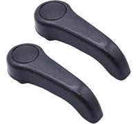 ANBOO Ensemble de Poignées de Réglage de Siège Avant Grises Pour Renault Clio 2 Twingo 1 1998-2008, Pièces de Remplacement de Qualité Supérieure, Confort et Durabilité Accrus (Black)