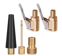 ANBOO Kit d'adaptateurs de valve pour Bosch EasyPump, adaptateur de pompe à air compatible avec les pompes à vélo SV/AV/DV, kit multifonction pour valves de voiture, vélos et ballons