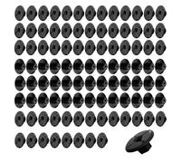 ANBOO Lot de 100 écrous en plastique sans filetage de 4 mm - Clips de fixation - Écrous de siège en plastique multi-usages pour série 3 E36 A2019900050 51711958025