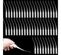 ANBOO Lot de 300 pointes de colle de 0,3 mm de précision, micro pointes pour colle instantanée et colle plastique, modélisme, pointes de pipette pour laboratoire, réparation de meubles