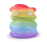 Anboor Jouet géant en forme de monstre arc-en-ciel de 25,1 cm, jouet kawaii gaint doux animal reprend sa forme lente, jouet à presser pour soulager le stress, jouet pour enfants pour Halloween,
