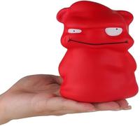 ANBOOR Jouet Squishies 4,7 Pouces,Petits Monstres Squishy Rouges,Amusants et Amusants pour Les Enfants,Boule de Compression à Remontée Lente pour Soulager Le Stress,Cadeau d'anniversaire Halloween