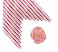 ANBOSE Bâtons de Sceau de Cire - 16 Pièces pour Pistolet à Colle - Rose Gold - 0,44 Pouce