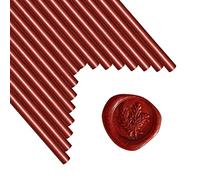 ANBOSE - Lot de 16 bâtons de cire à cacheter pour cachet de cire - Pour pistolet à colle de 1,2 cm - Pour invitations de mariage, cartes, enveloppes