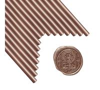 ANBOSE Lot de 16 bâtons de cire à cacheter pour pistolet à colle de 10 mm
