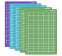 ANBOWEI 5pcs Tapis de Découpe pour Cricut Joy Xtra Accessoires 21,5x30,5cm | Tapis de Coupe Adhésifs de Rechange Antidérapant Cutting Mat, StandardGrip StrongGrip LightGrip Mat
