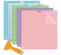 ANBOWEI Tapis de Découpe pour Cricut Maker 3/Explore 3/Air/Air 2, 5pcs 30,5 x 30,5 cm Tapis de Coupe Adhésifs de Rechange Antidérapant Cutting Mat pour Cricut Accessoires 12x12"