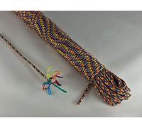 ANBP Corde en polypropylène multicolore - 3 mm / 10 m - Couleur arc-en-ciel